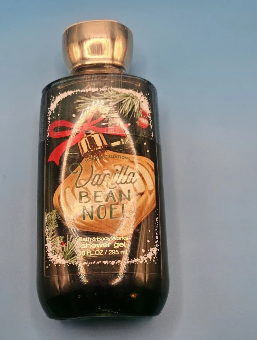 Bath & Body Works Vanilla Bean Noel Shower Gel - Black/Gold